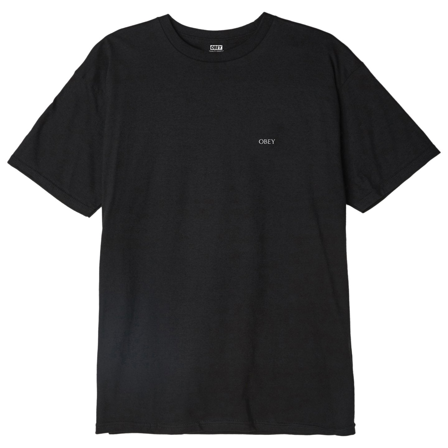 OBEY Rise Above Rose T-Shirt - Black