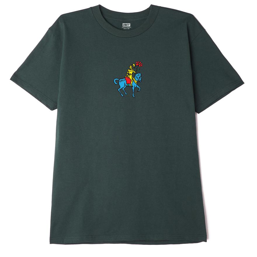 OBEY Knight T-Shirt - Forest