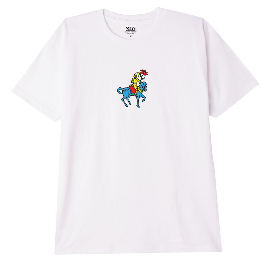 OBEY Knight T-Shirt - White