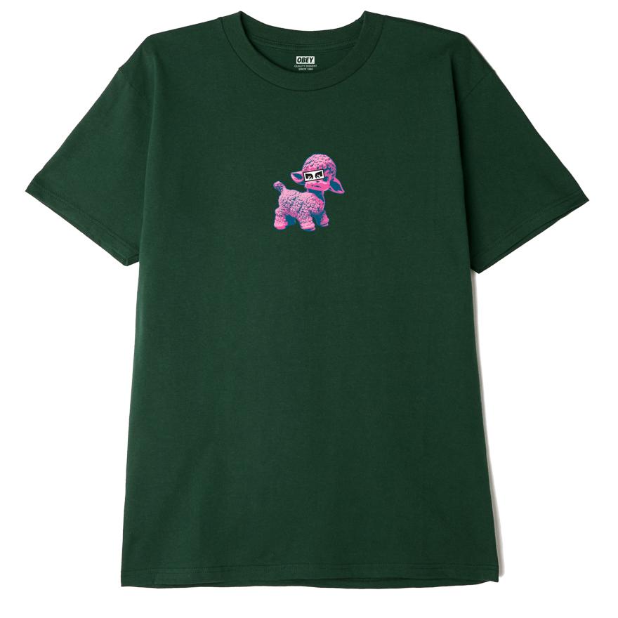 OBEY Little Lamb T-Shirt - Forest Green