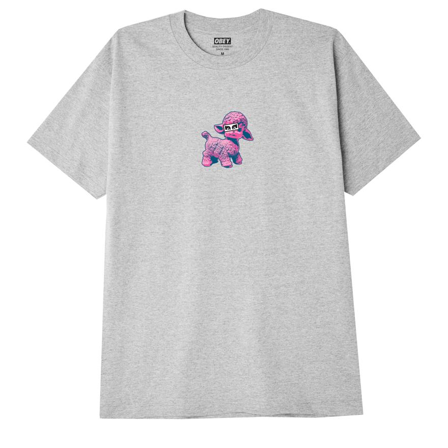OBEY Little Lamb T-Shirt - Heather Grey