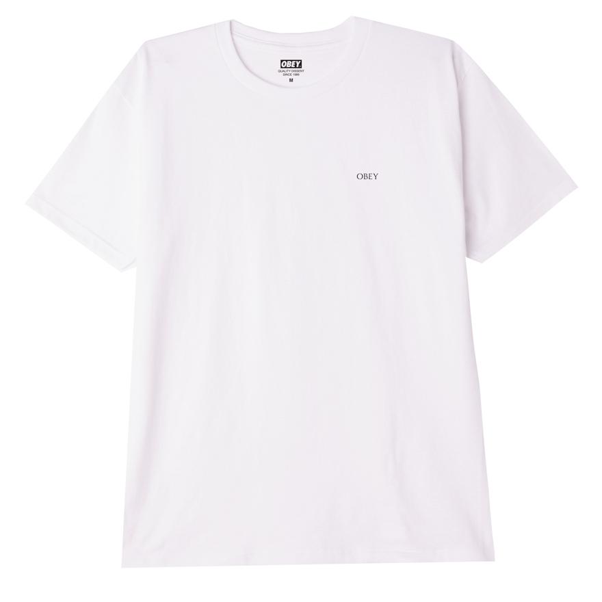 OBEY AK-47 Lotus T-Shirt - White