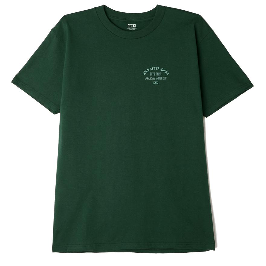 OBEY After Hours T-Shirt - Forest Green