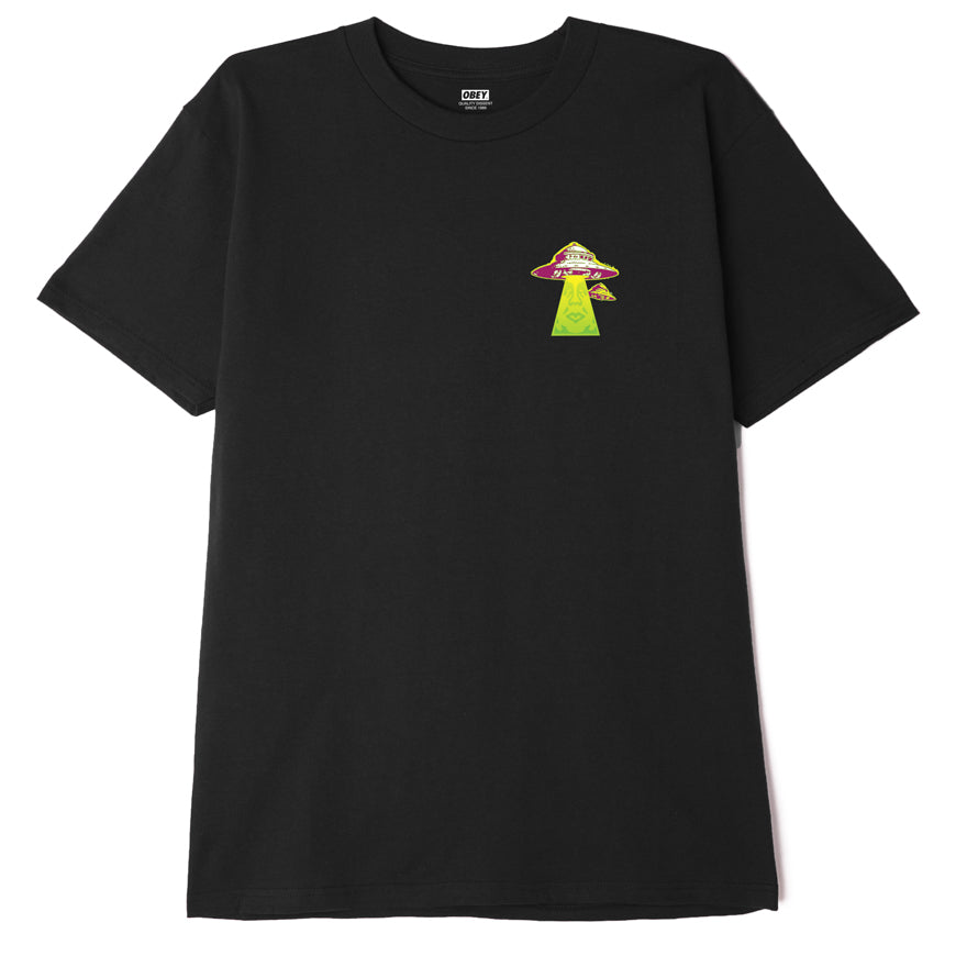 OBEY Landing T-Shirt - Black