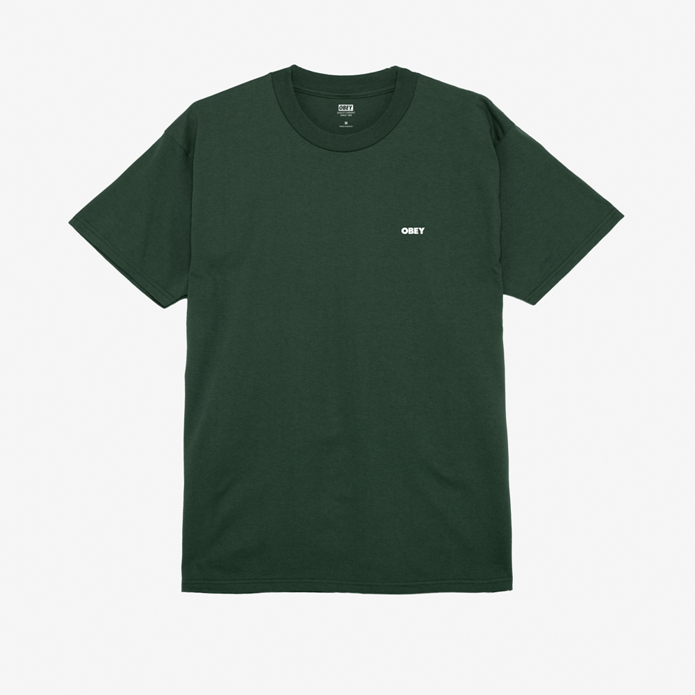 OBEY Bold Obey 2 T-Shirt - Forest Green