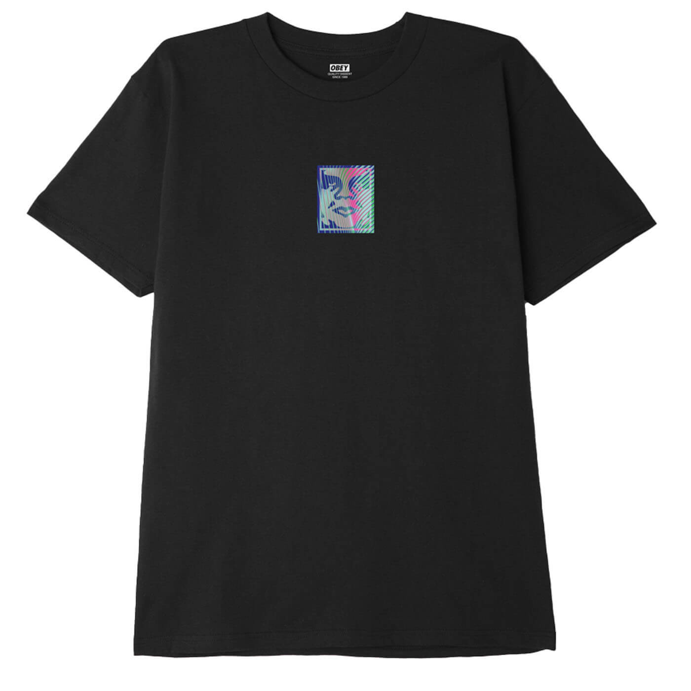 OBEY Psyche Wave Icon T-Shirt - Black