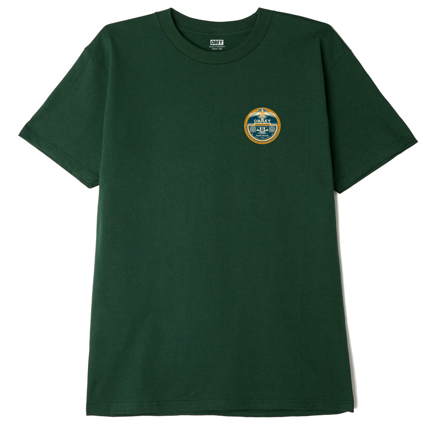 OBEY Radio Tower T-Shirt - Forest Green