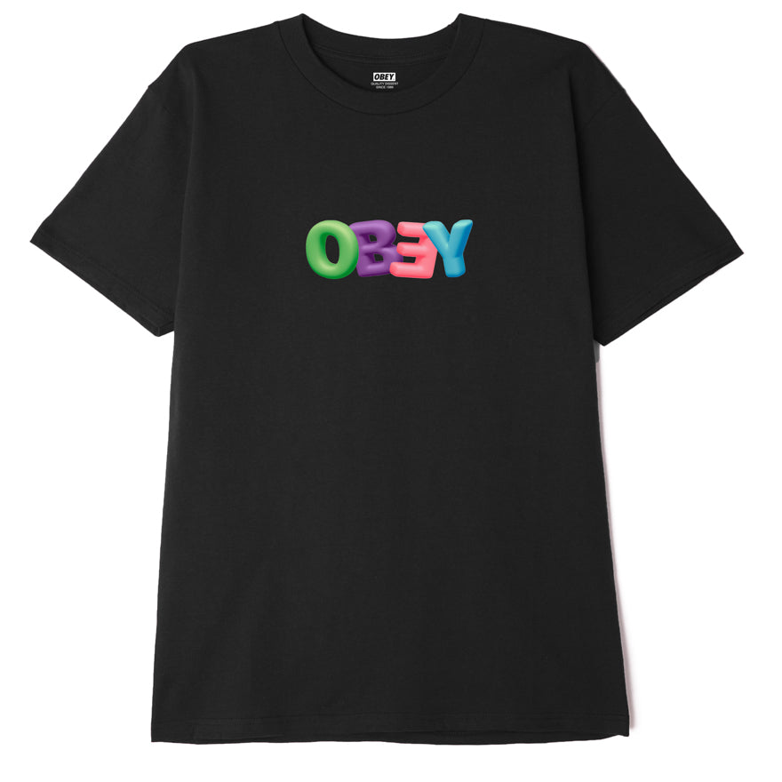 OBEY Bubble T-Shirt - Black