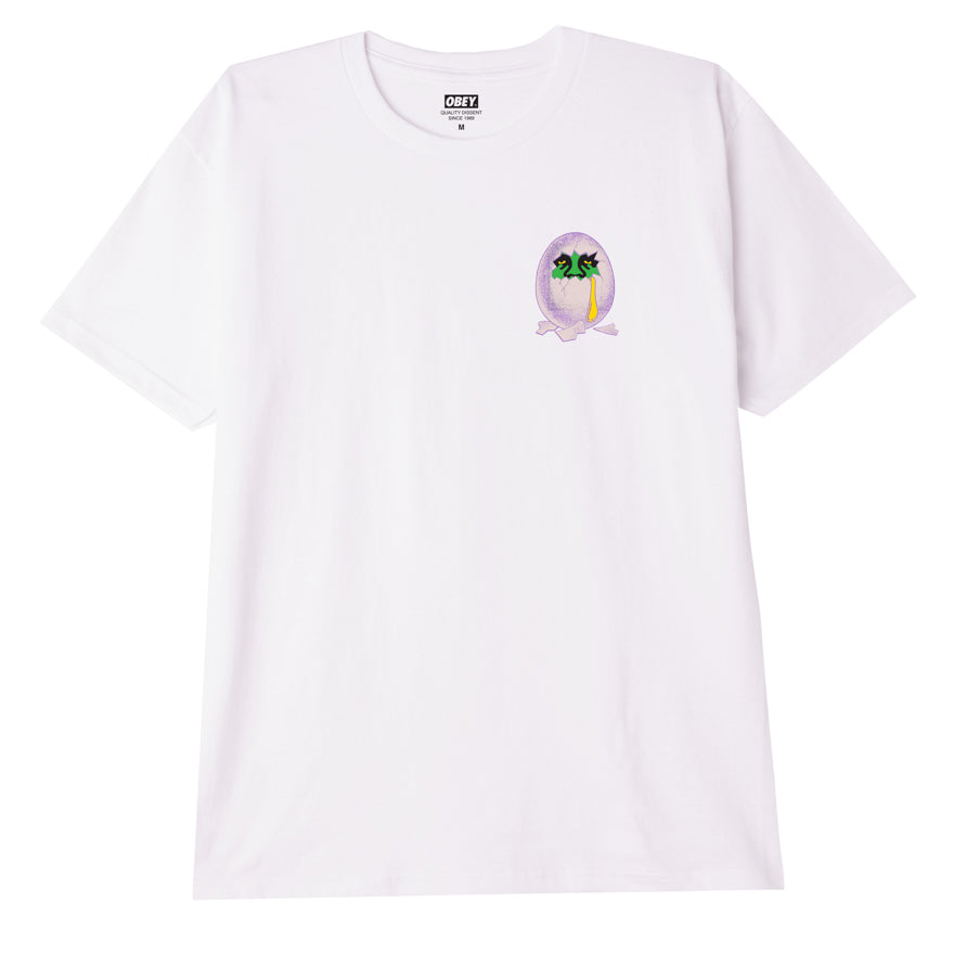 OBEY Broken Yolk T-Shirt - White
