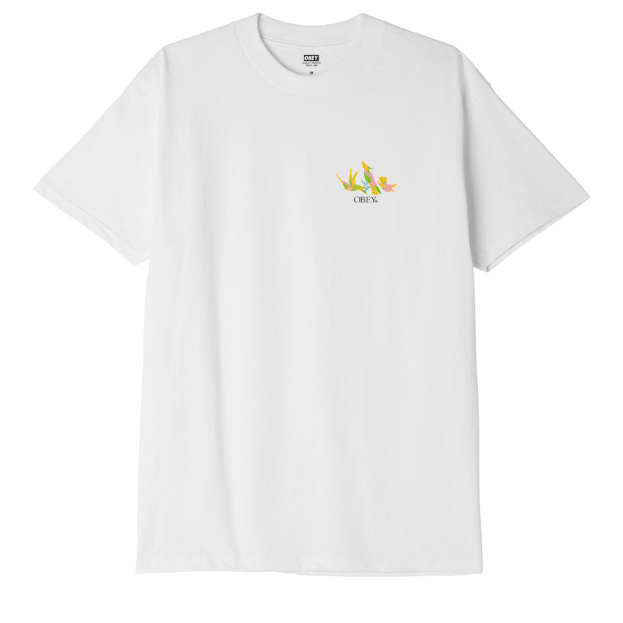 OBEY Spring Birds T-Shirt - White