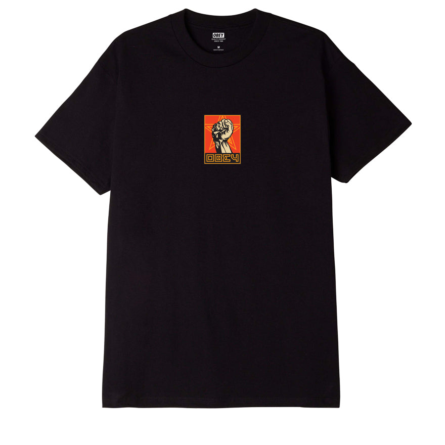 OBEY Fist T-Shirt - Black