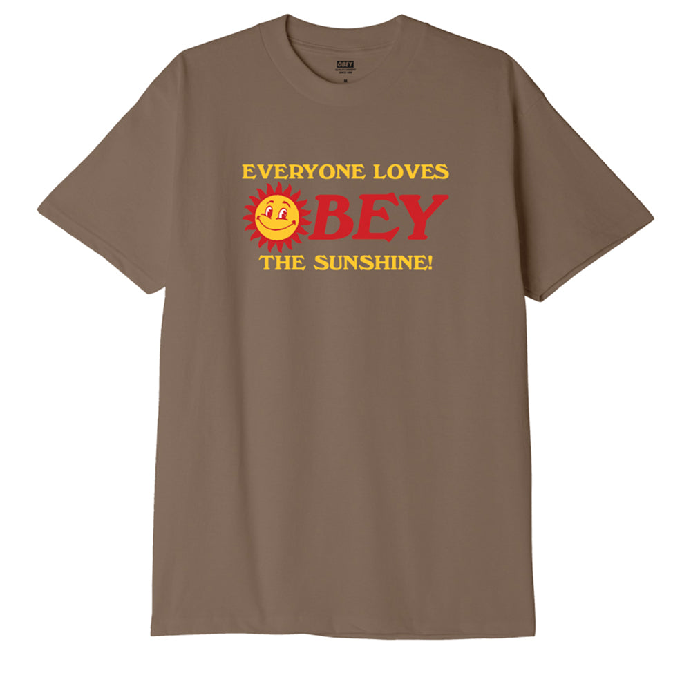 OBEY Everybody Loves The Sunshine T-Shirt - Silt