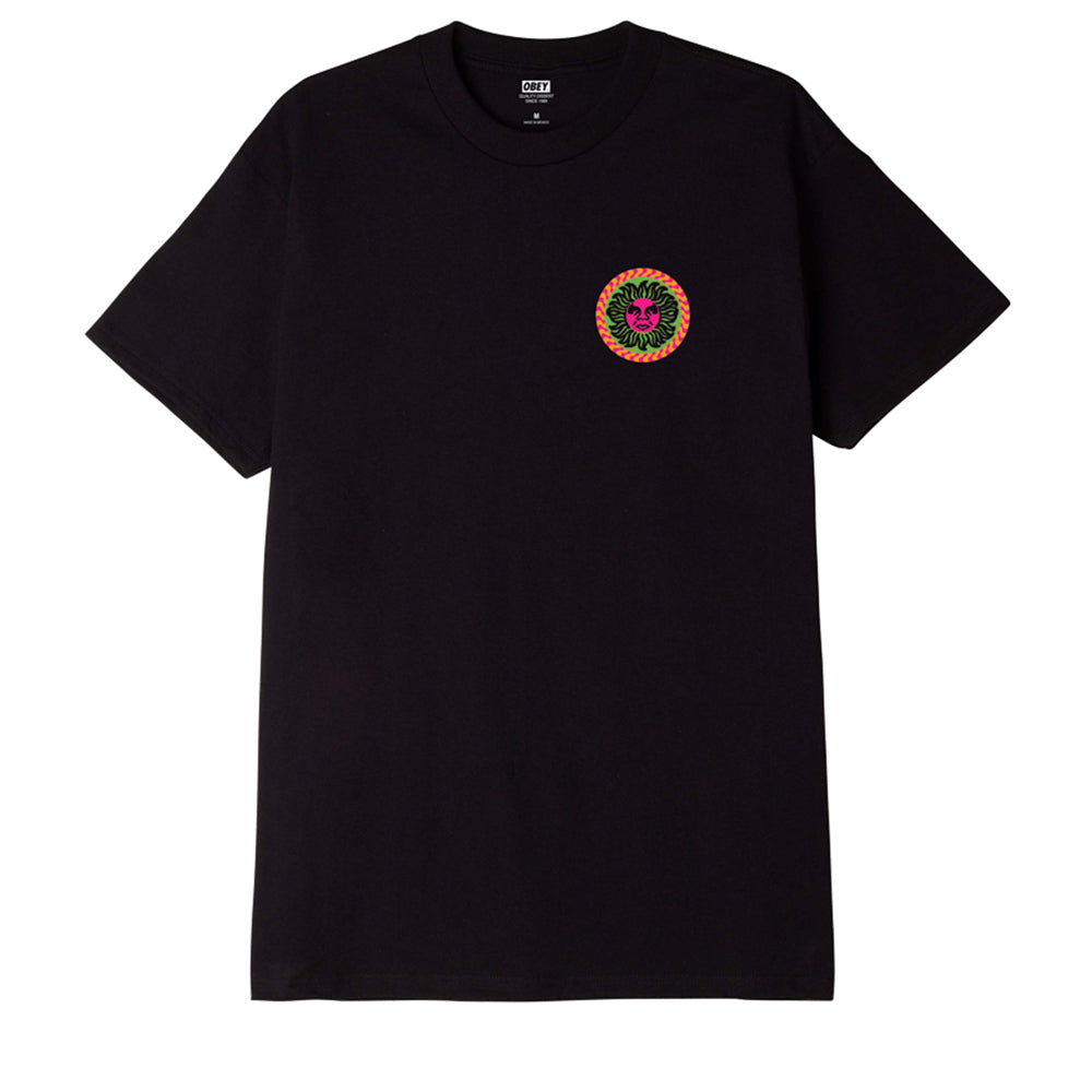 OBEY Sun T-Shirt - Black