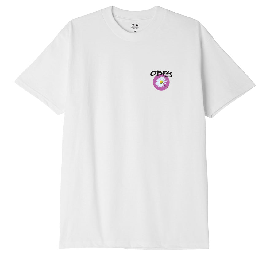 OBEY Daisy Spray T-Shirt - White
