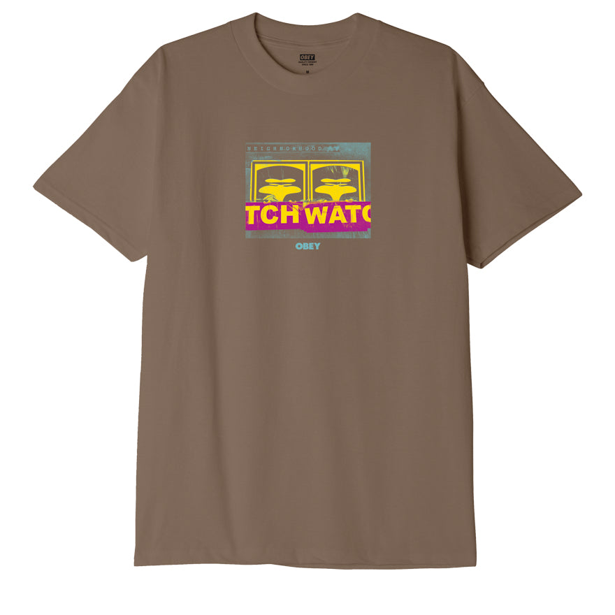 OBEY Neighborhood Watch T-Shirt - Silt