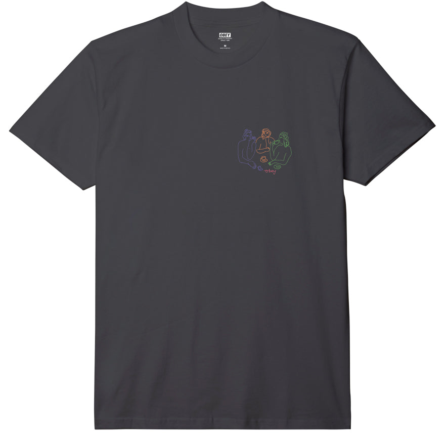 OBEY Cup of Tea Tee - Black