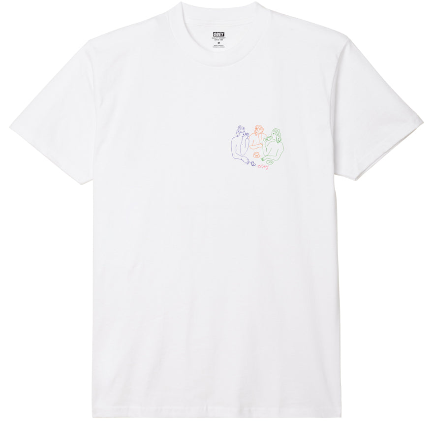 OBEY Cup of Tea Tee - White