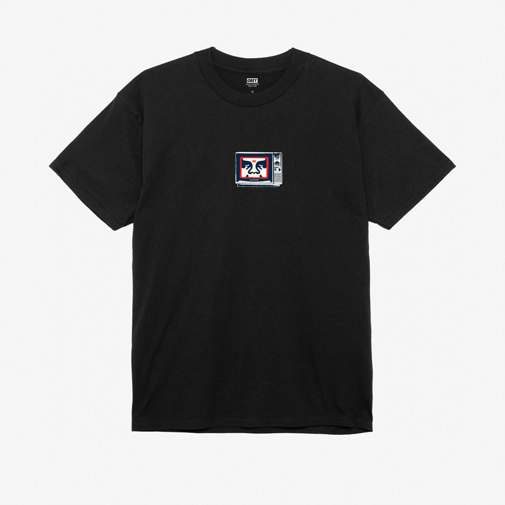 Obey TV Tee - Black