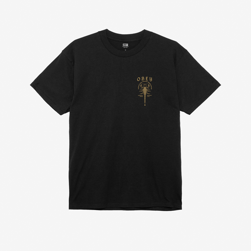 Obey Scorpion Tee - Black
