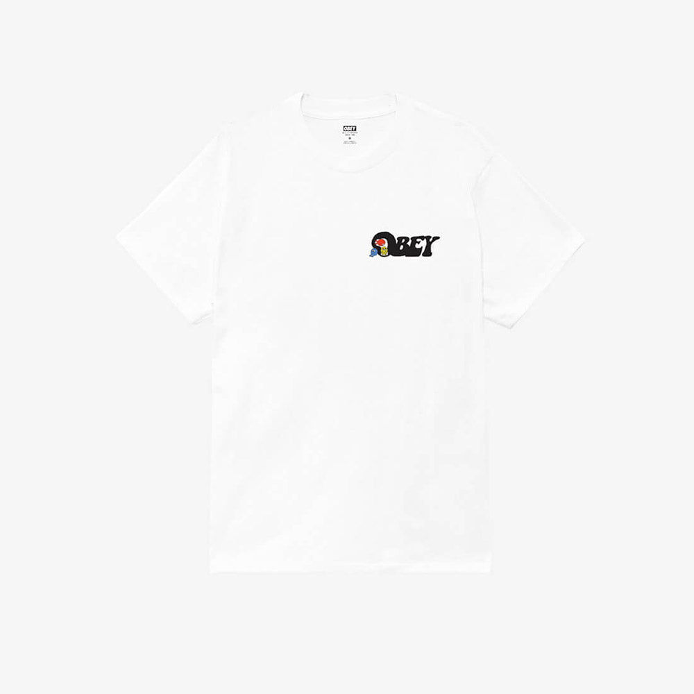 OBEY Earth Drop Out Tee - White