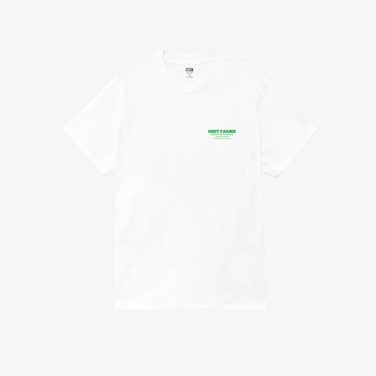 OBEY Farms Tee - White