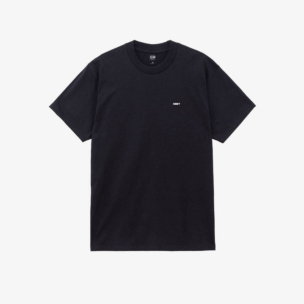 OBEY Warning Sign Tee - Black