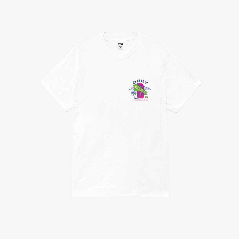 OBEY Dream Construction Tee - White