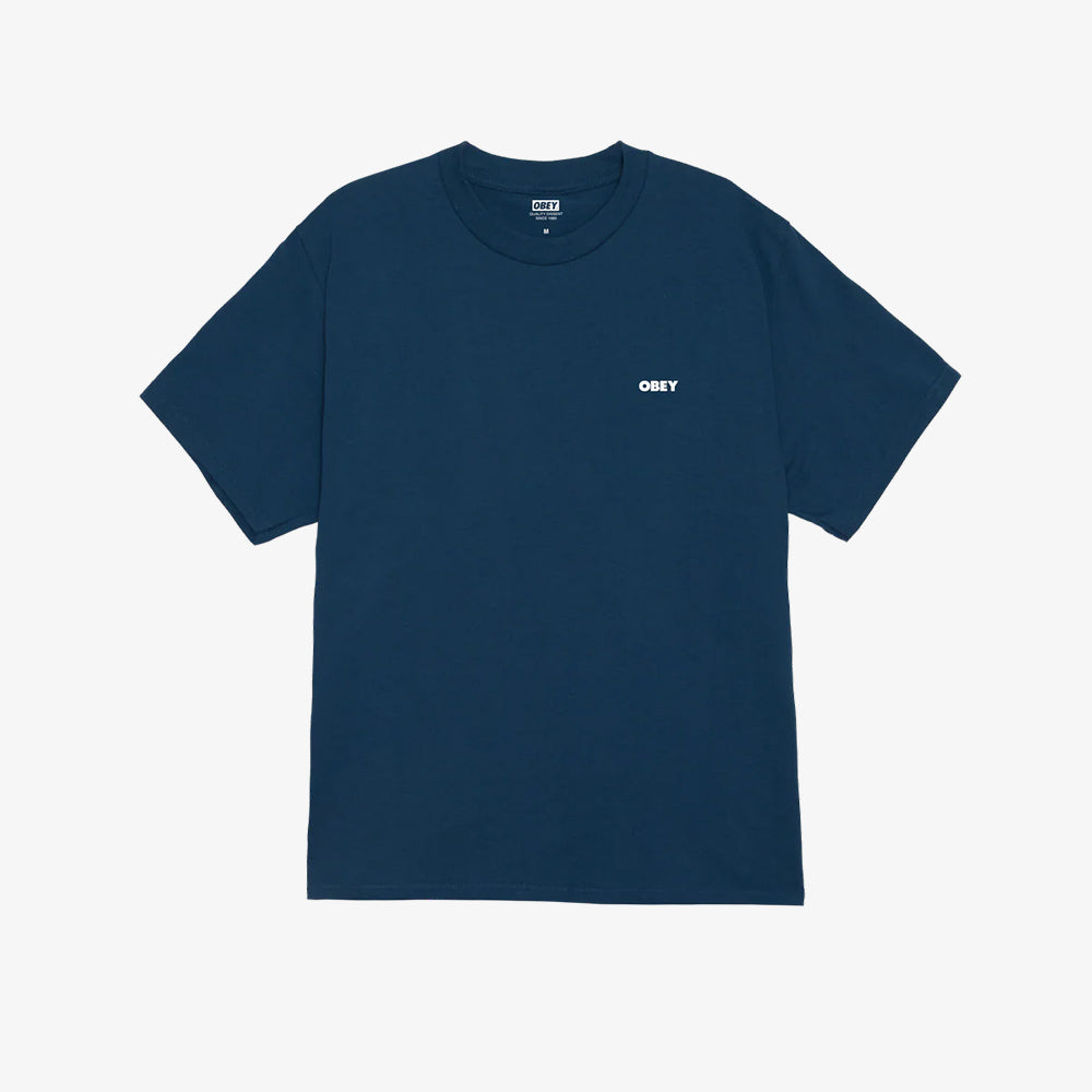 OBEY Obey Exclamation Tee - Harbour Blue