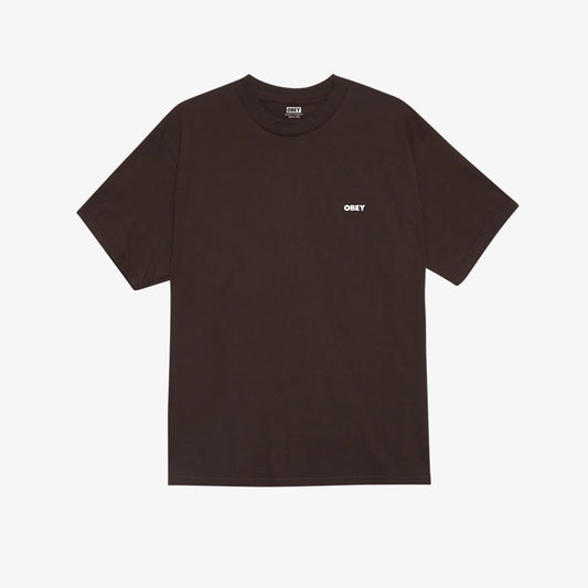OBEY Obey Exclamation Tee - Java Brown