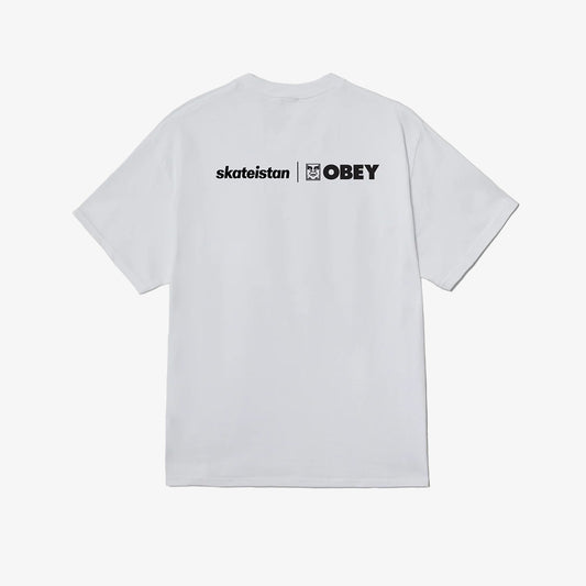 OBEY Skateistan Obey Tee - White
