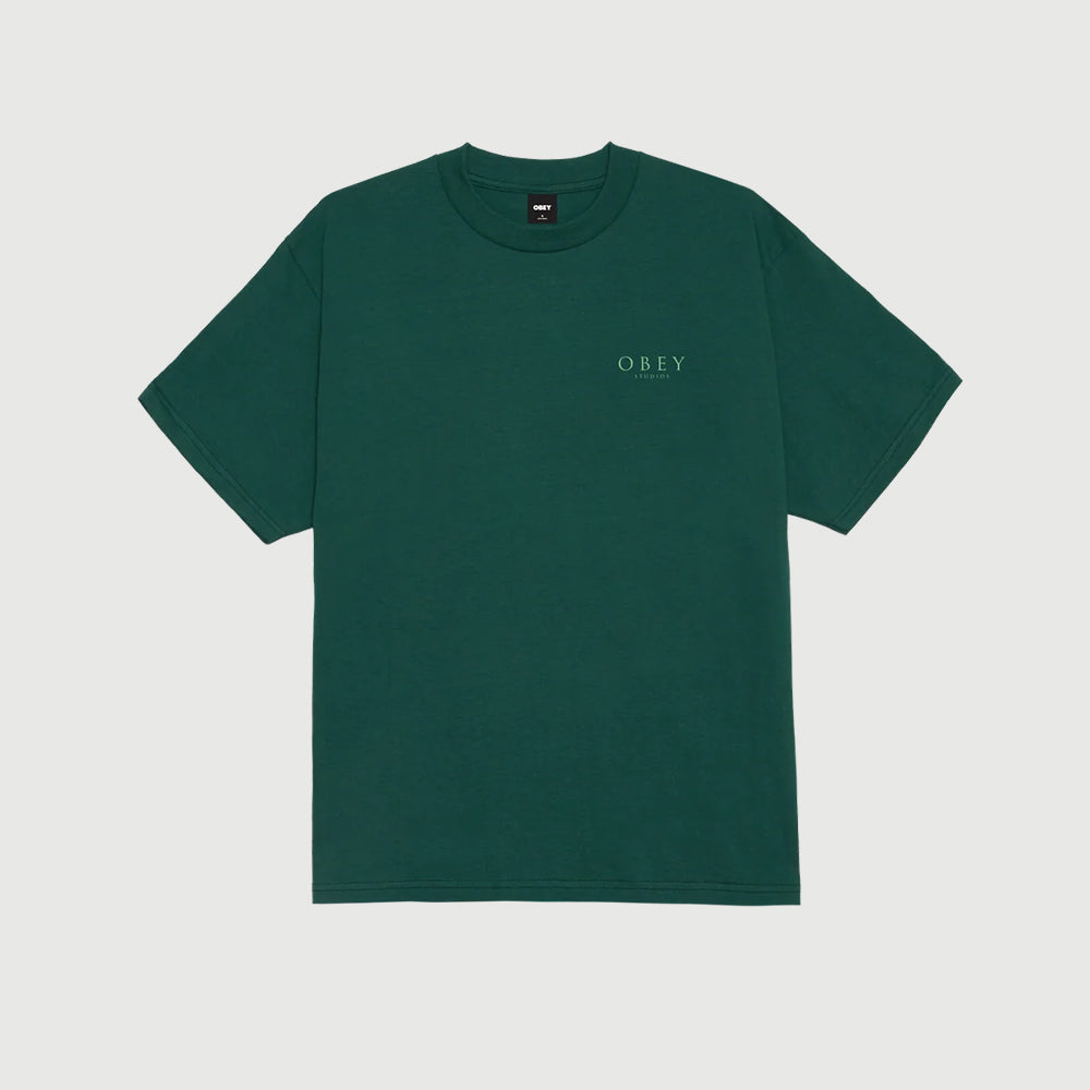 Obey Flores Robus Tee - Rainforest