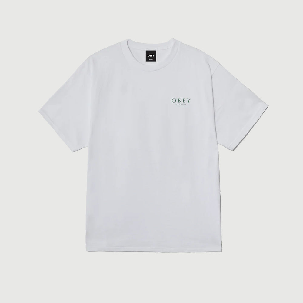 Obey Flores Robus Tee - White