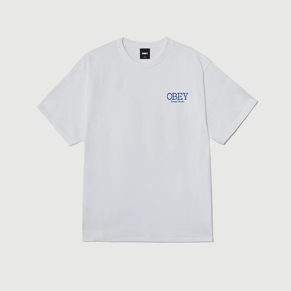 Obey Lucky Cat Tee - White