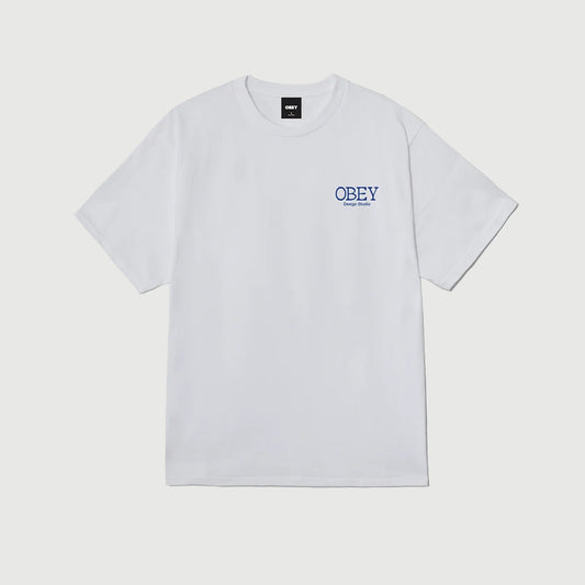 Obey Lucky Cat Tee - White
