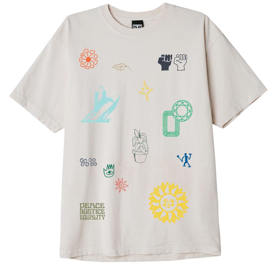 OBEY Get In The Groove T-Shirt - White