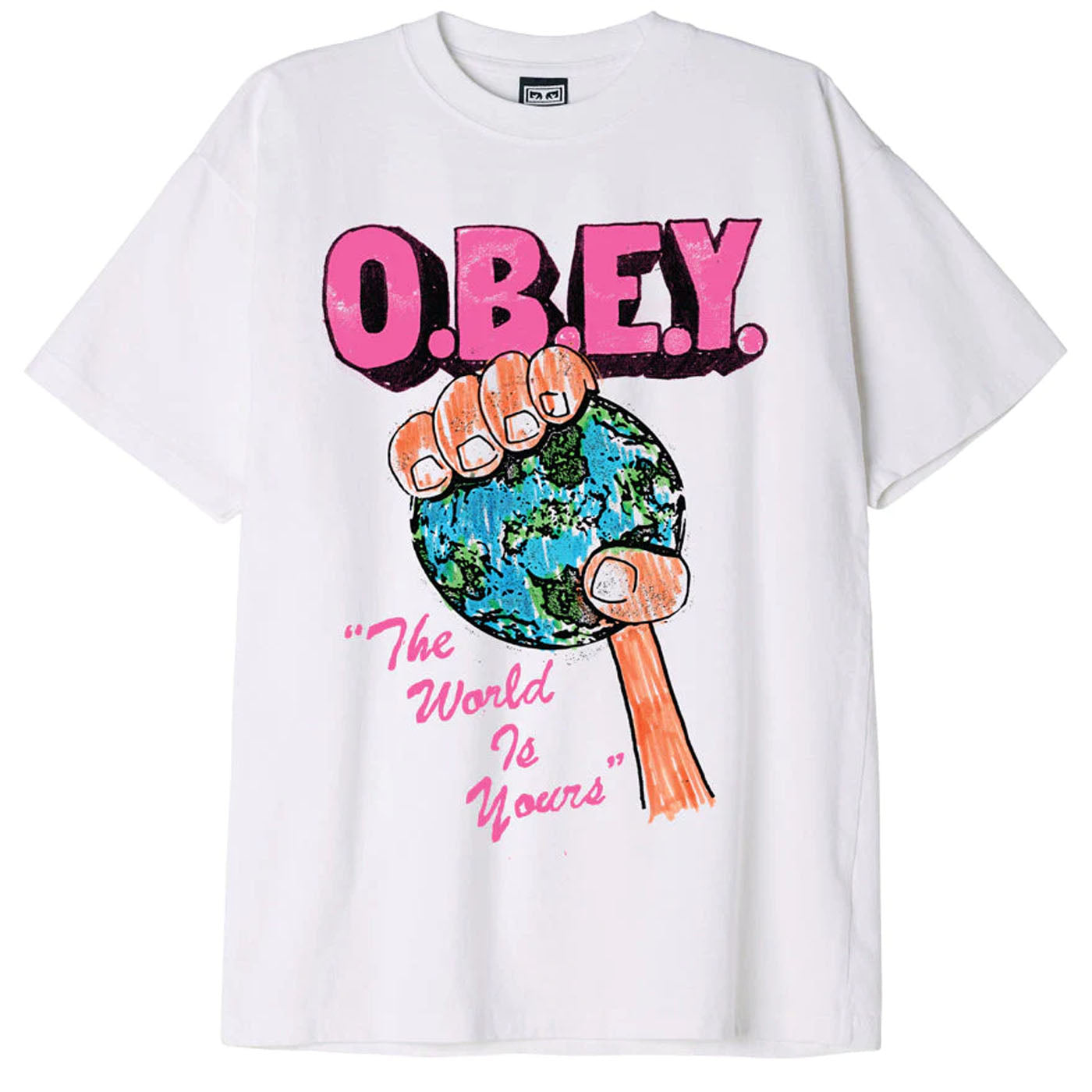 OBEY World Is Yours T-Shirt - White