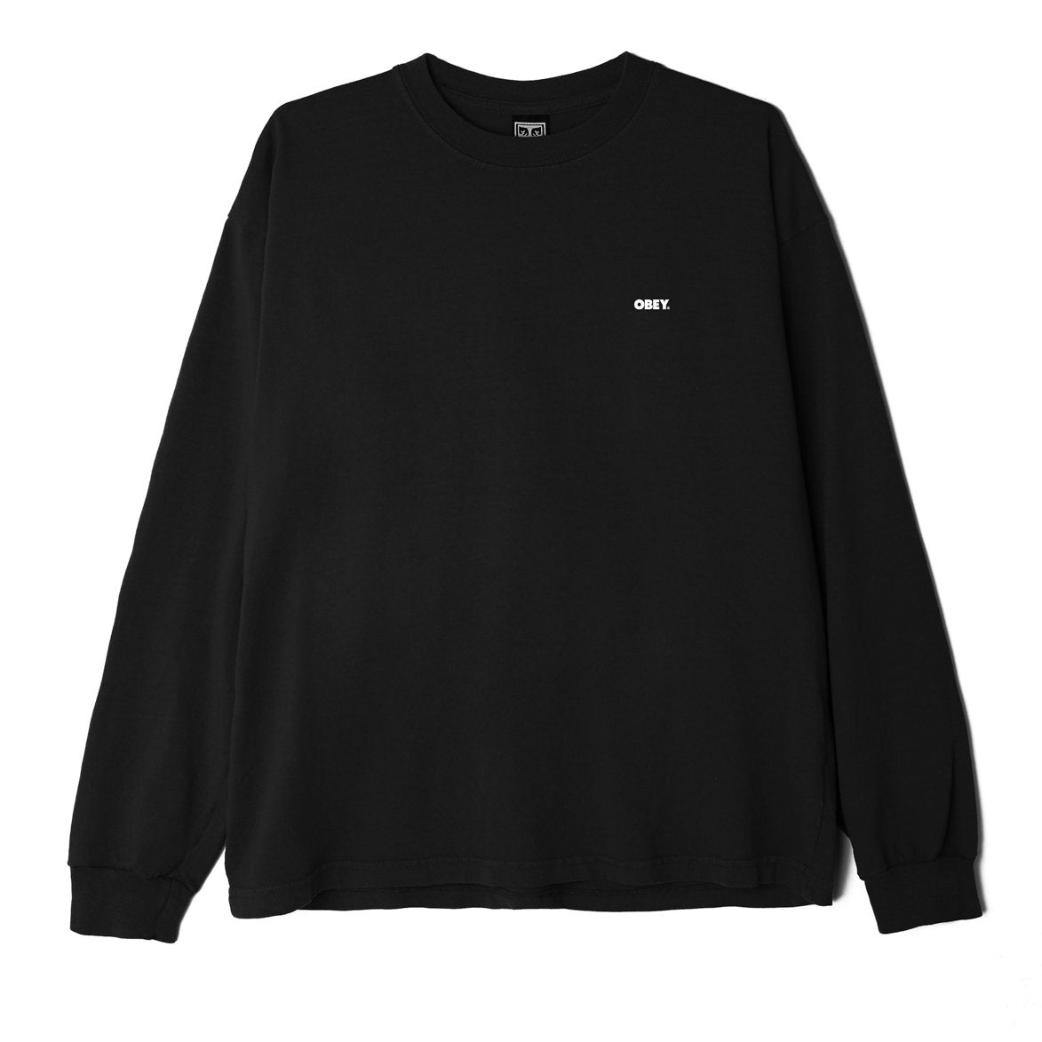 OBEY Bold LS T-Shirt - Off Black