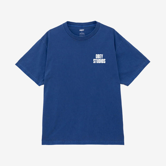 OBEY Obey Stamped - Pigment Electric Indigo