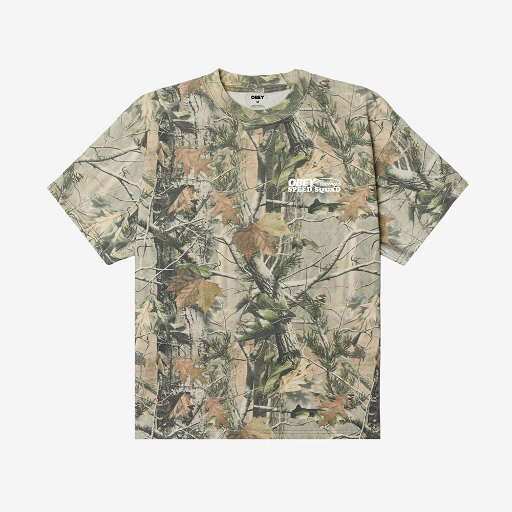 OBEY Obey Speed Squad Tee - Leaf Camo