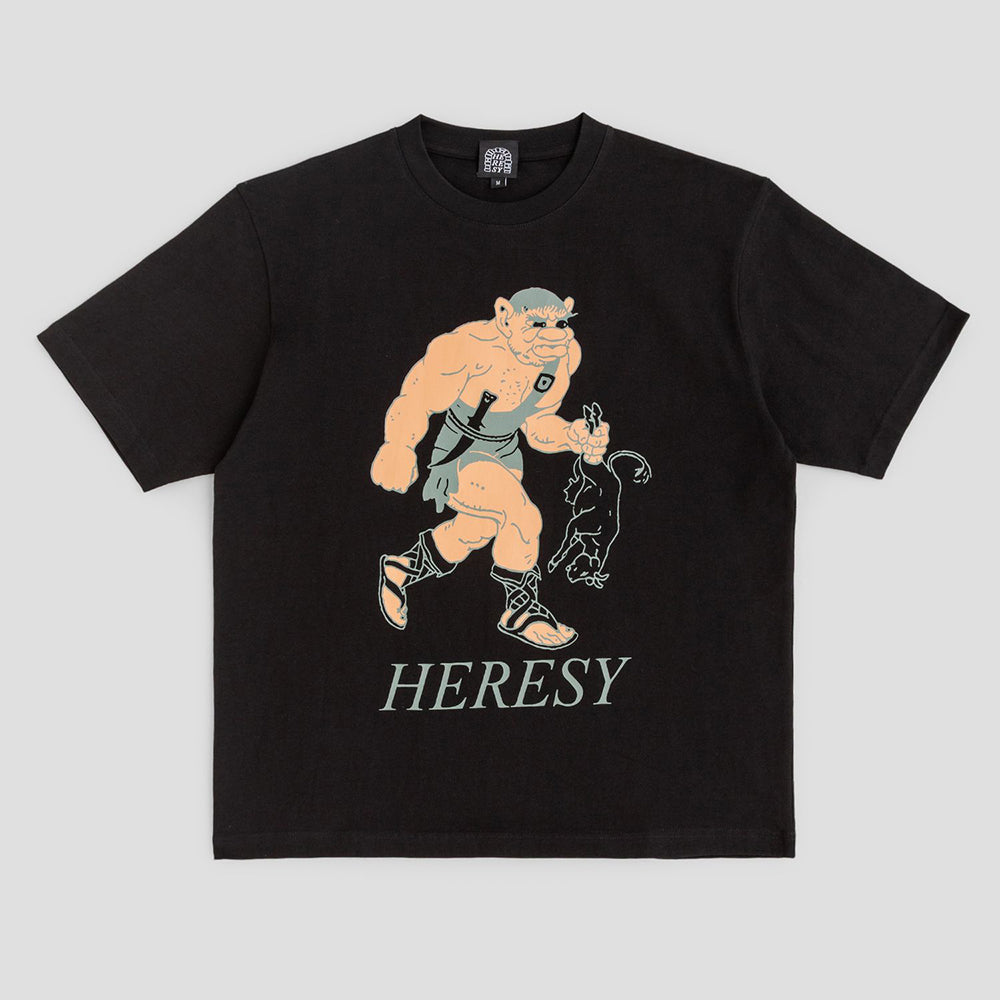 Heresy Giant Tee - Black