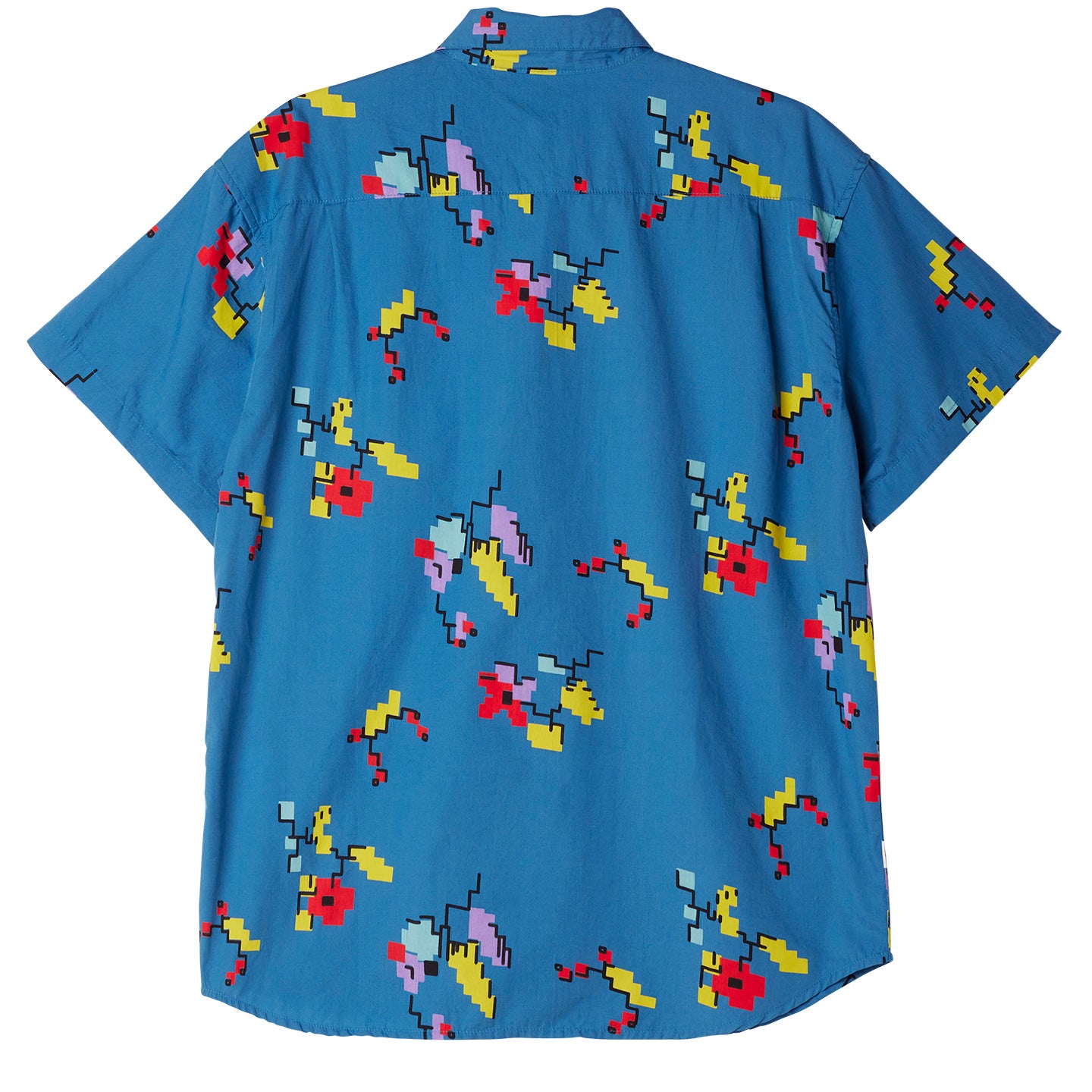 OBEY Digital Woven Shirt - Atlantic Blue