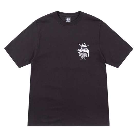 Stüssy Old Skool '22 T-Shirt - Black