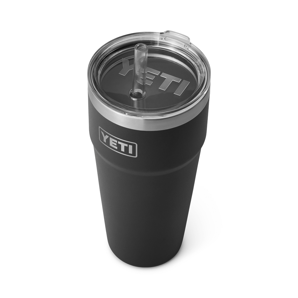 YETI Rambler 26oz Straw Cup - Black