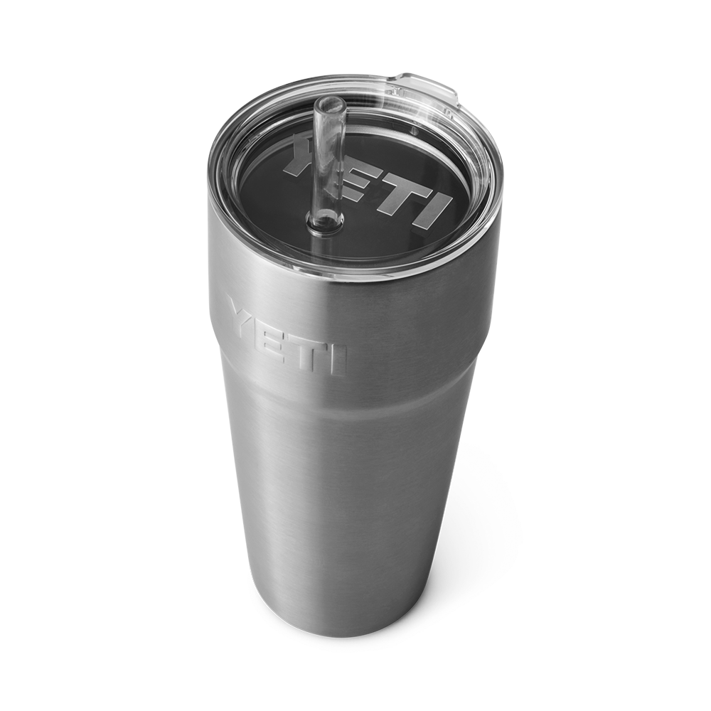 YETI Rambler 26oz Straw Cup - Stainless Steel
