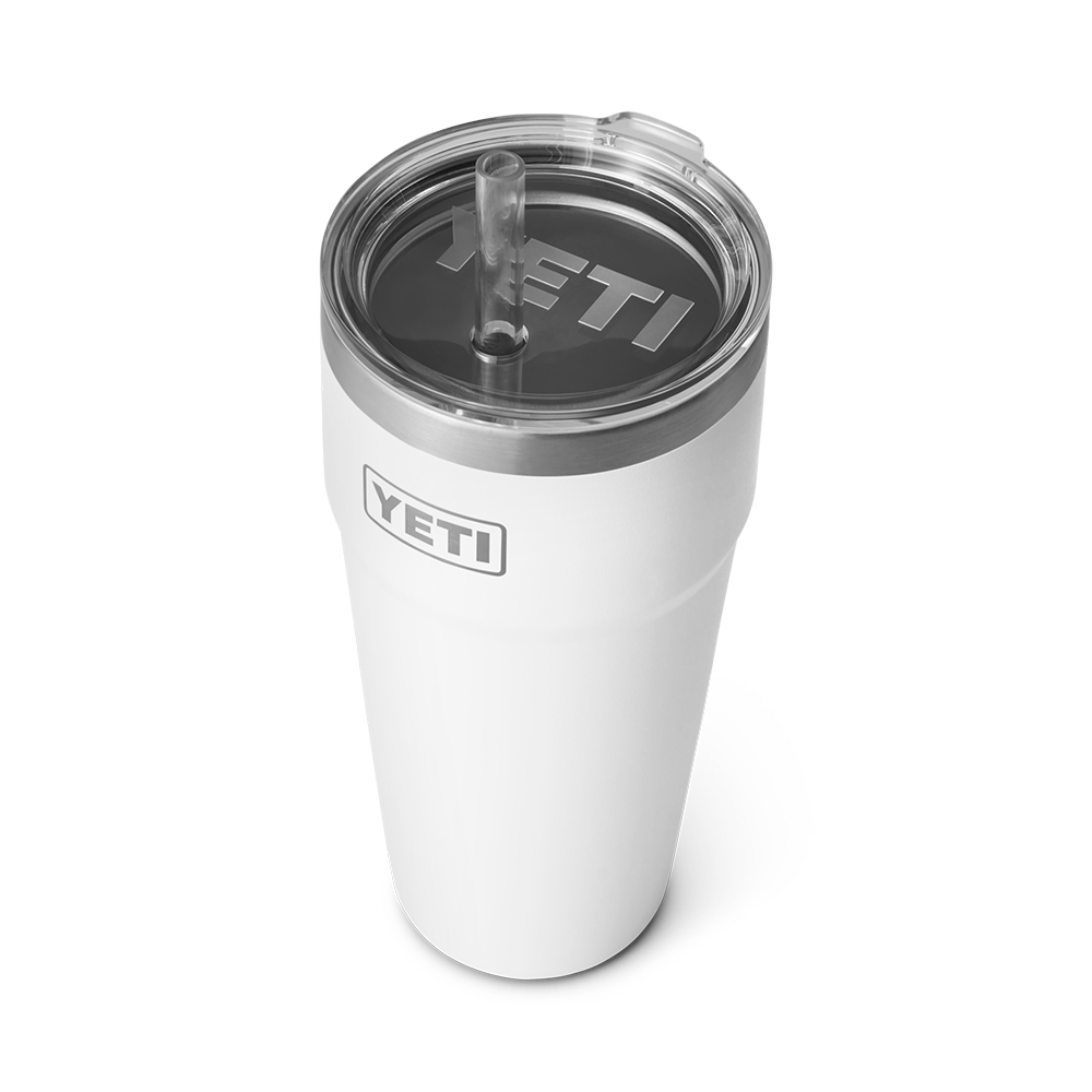 YETI Rambler 26oz Straw Cup - White