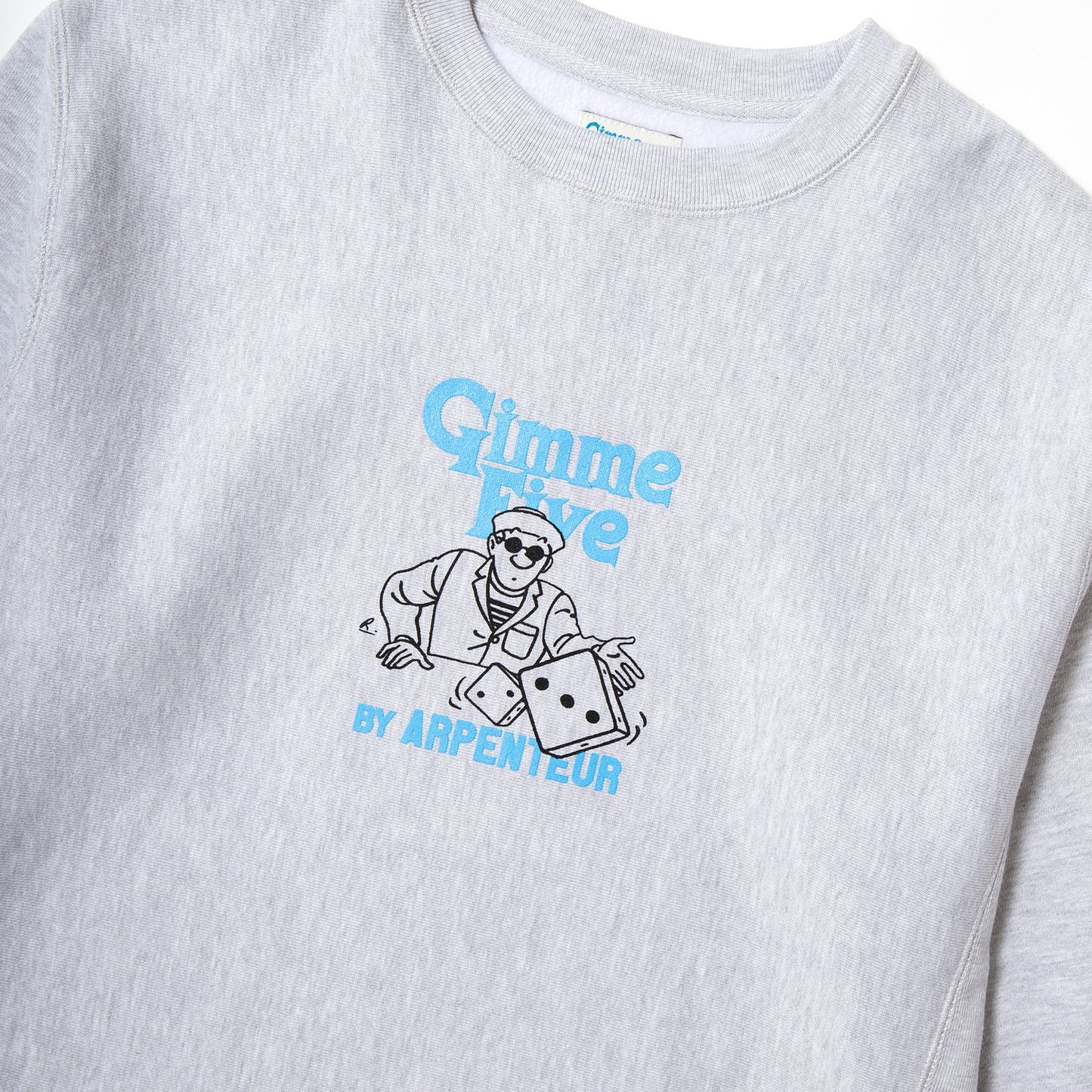 Gimme Five by Arpenteur Dice Crew Sweatshirt - Navy