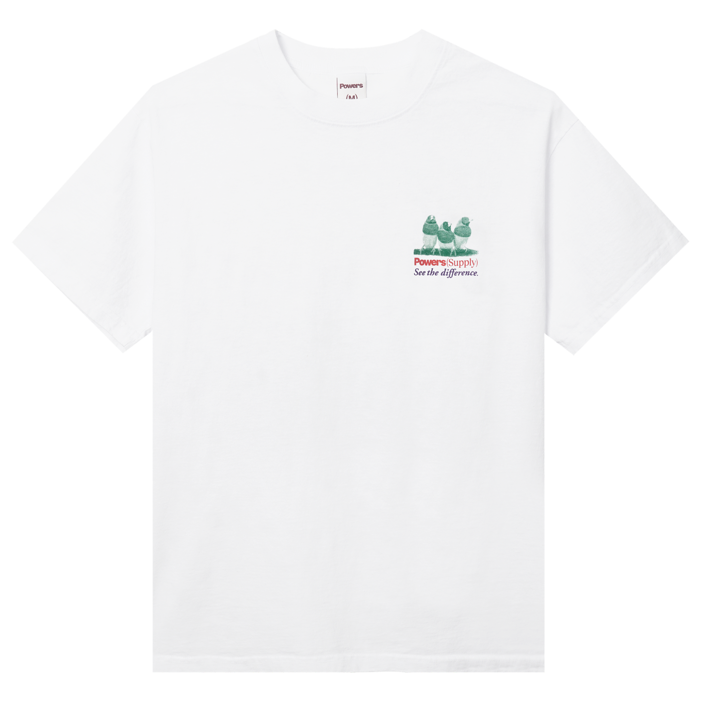 Powers Bird T-Shirt - White