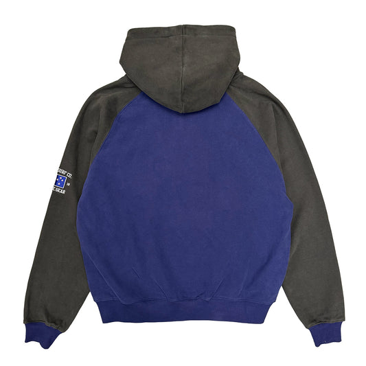 ADWYSD Jersey Raglan Zip Yp Hoodie - Navy