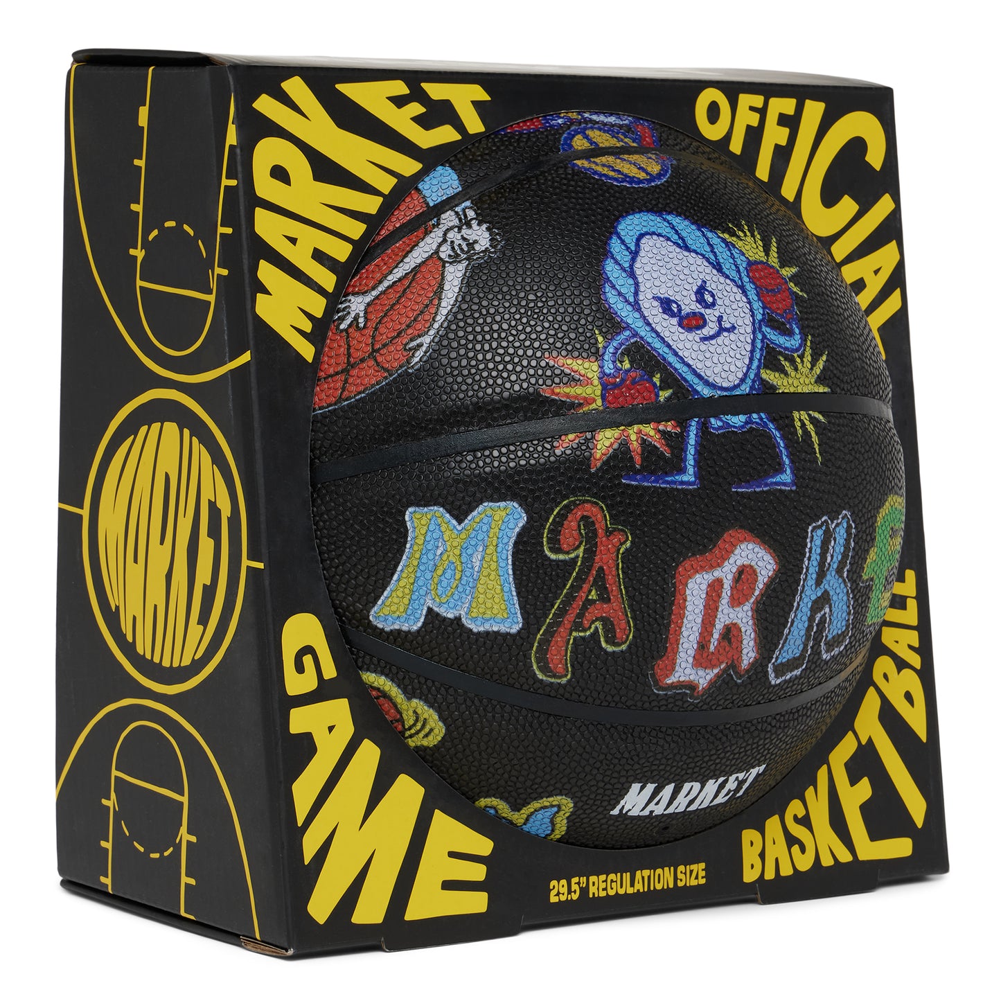 MARKET Varsity Overload Basketball - Black