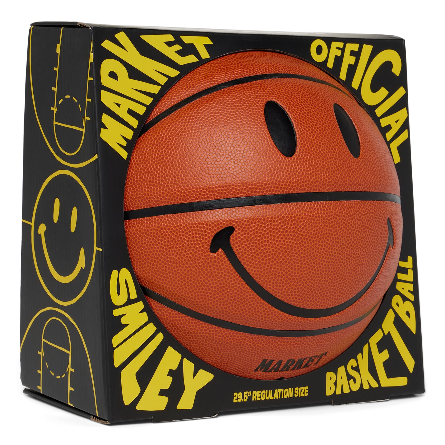 MARKET Smiley Natural Basketball - Orange